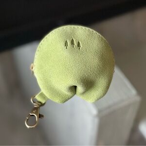Lime Suede Fortune Cookie Portland Leather Goods